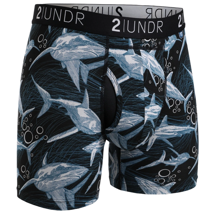 2UNDR Day Shift: Level Up Your Comfort - Great White Boxer Briefs